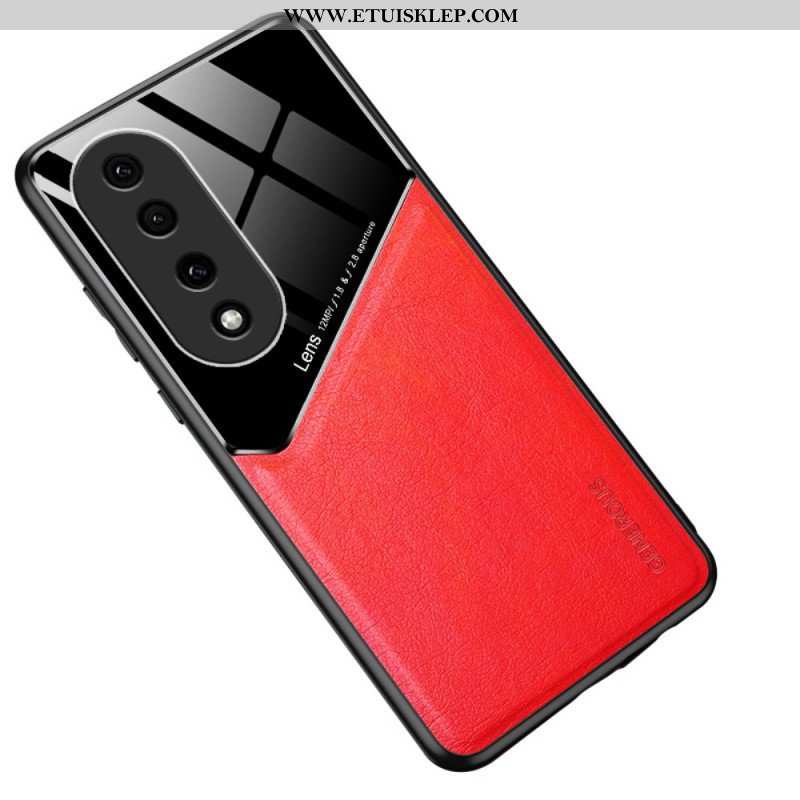 Etui do Honor 90 Pro Magnetyczny Efekt Skóry